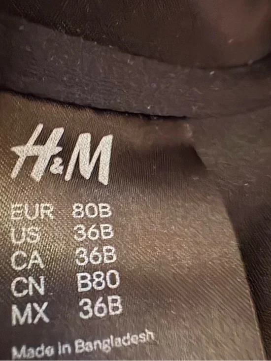 Cheetah Print Padded Plunge Bikini Top by H&M - Picture 4 of 4